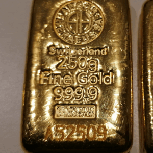 Goldbarren - 250 g (Argor-Heraeus)