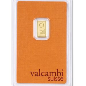 Goldbarren - 1 g .9999 VALCAMBI